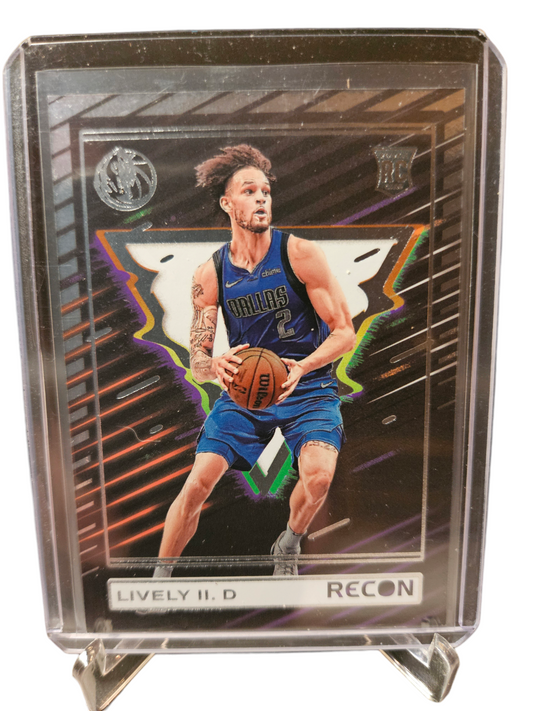 2023-24 Panini Recon #221 Dereck Lively II Rookie Card