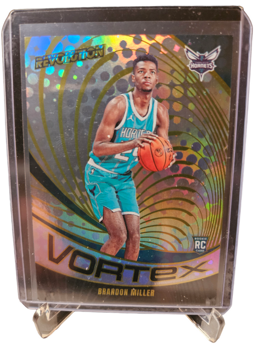 2023-24 Panini Revolution #3 Brandon Miller Rookie Card Vortex