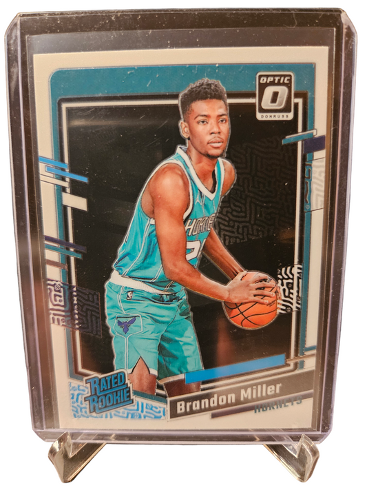 2023-24 Panini Donruss Optic #219 Brandon Miller Rookie Card Rated Rookie