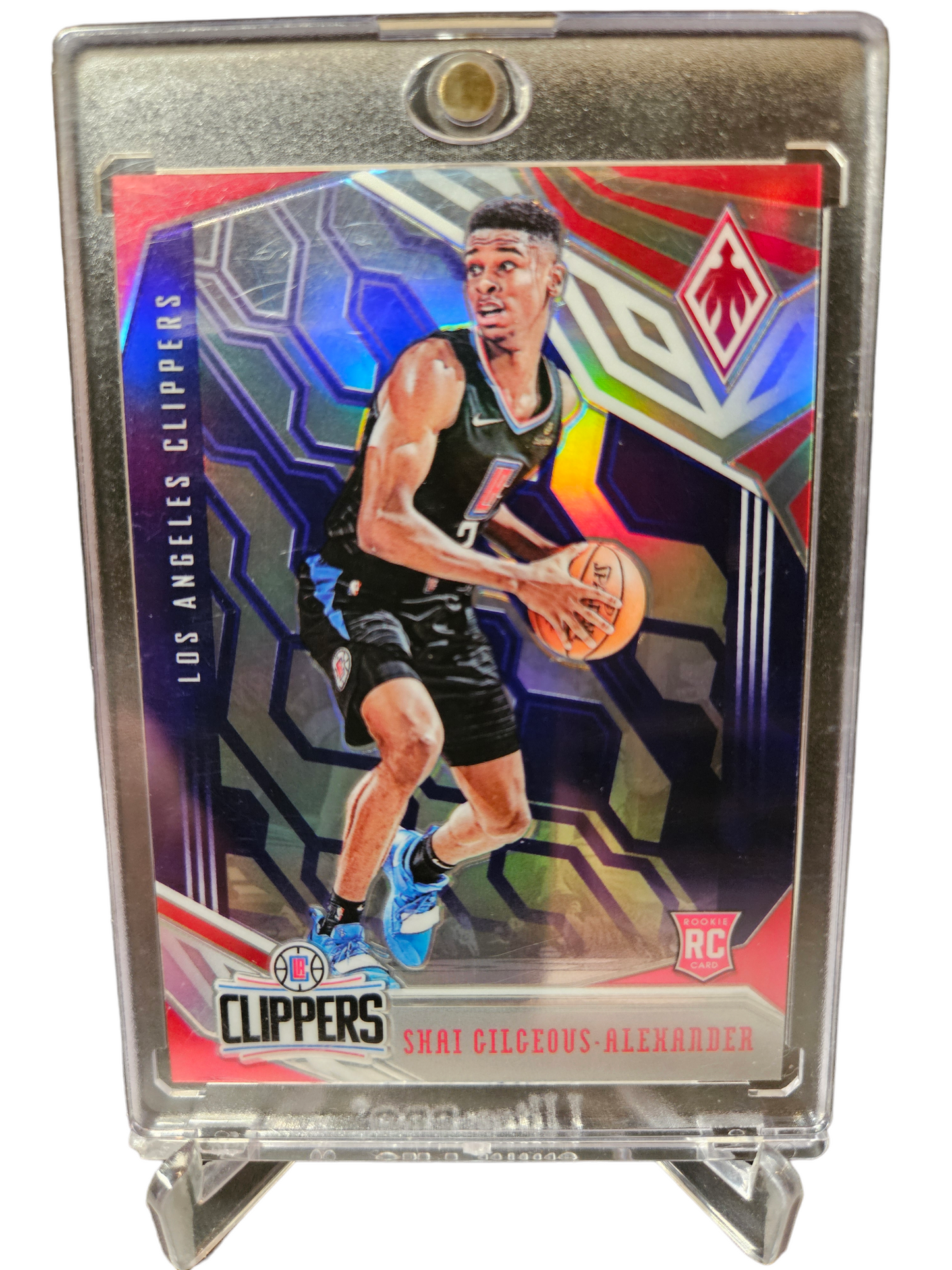 2018-19 Panini Chronicles #600 Shai Gilgeous-Alexander Rookie Card Silver Prizm 25/49