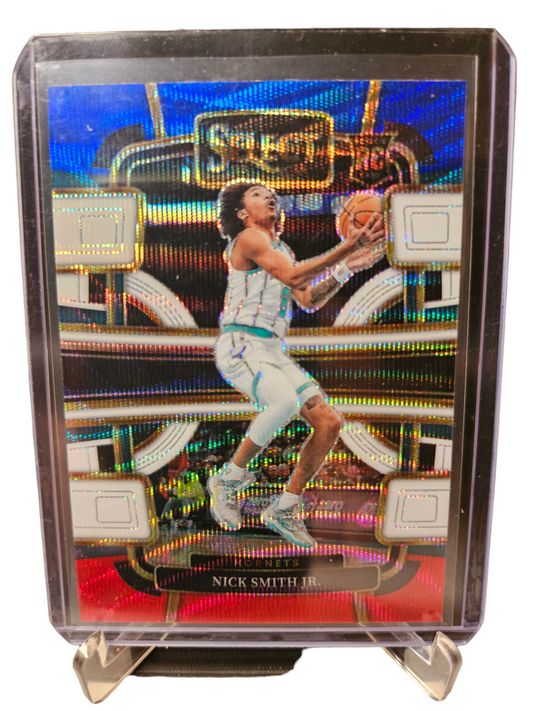 2023-24 Panini Select #89 Nick Smith JR Rookie Card Tri Color Prizm