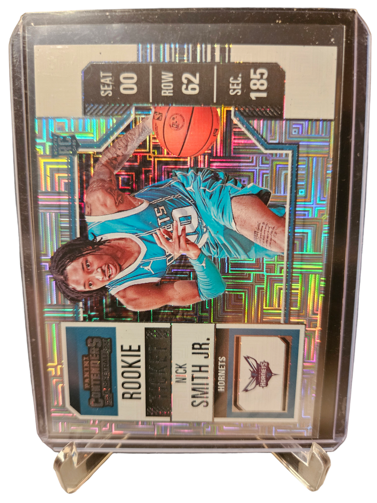 2023-24 Panini Contenders #100 Nick Smith JR Rookie Card Rookie Ticket Variation