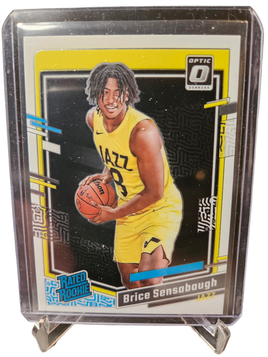 2023-24 Donruss Optic #209 Brice Sensabaugh Rated Rookie