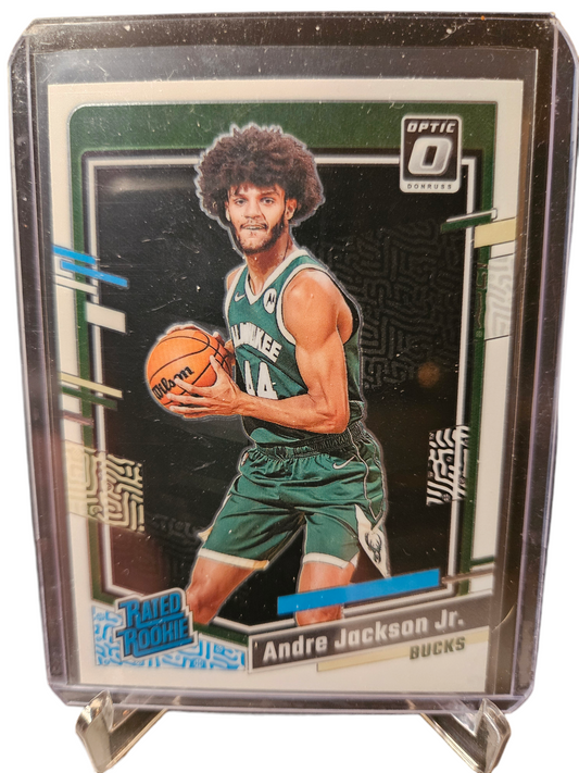 2023-24 Panini Donruss Optic #249 Andre Jackson JR Rated Rookie