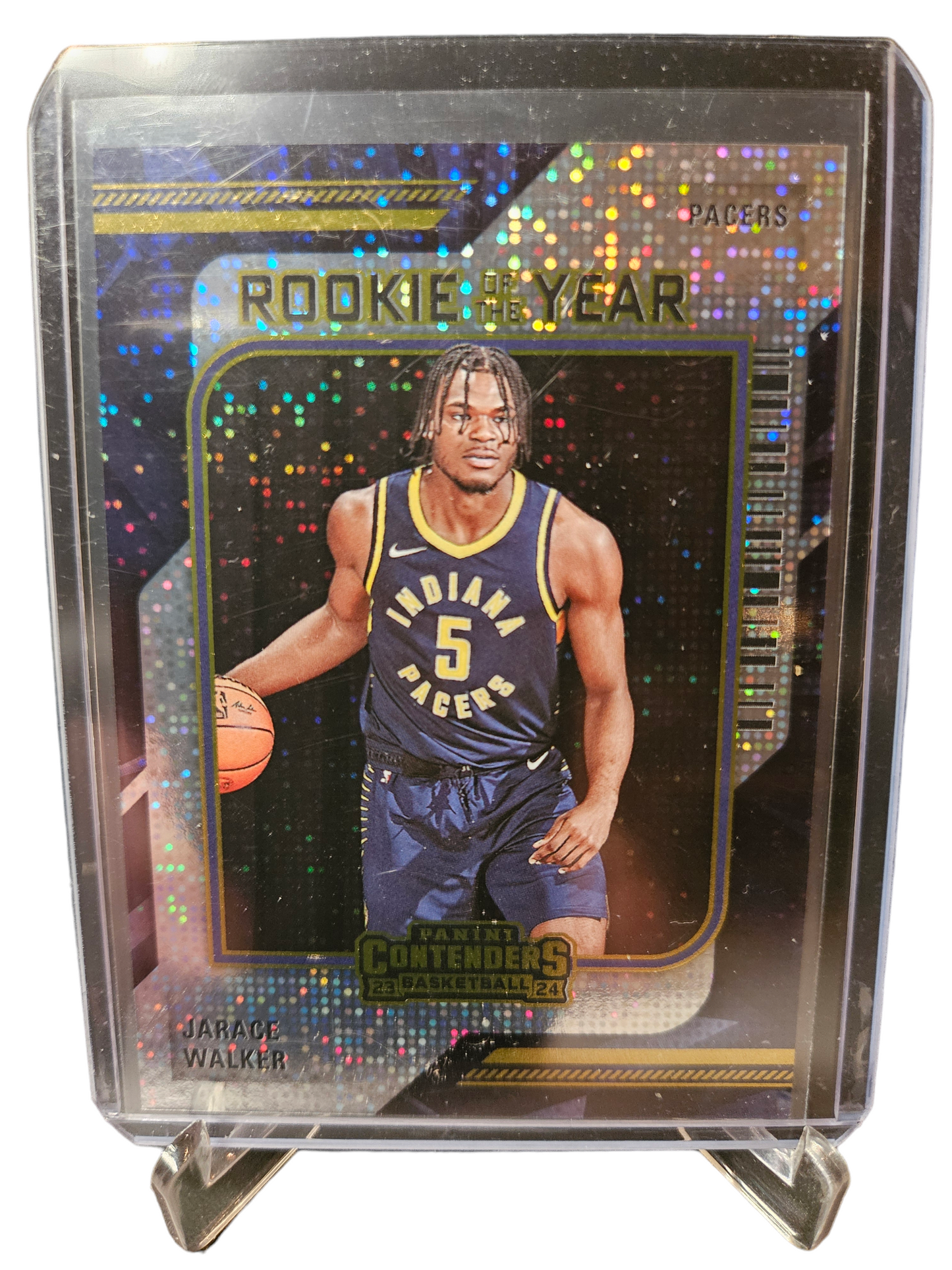 2023-24 Panini Contenders #10 Jarace Walker Rookie Card Rookie Of The Year