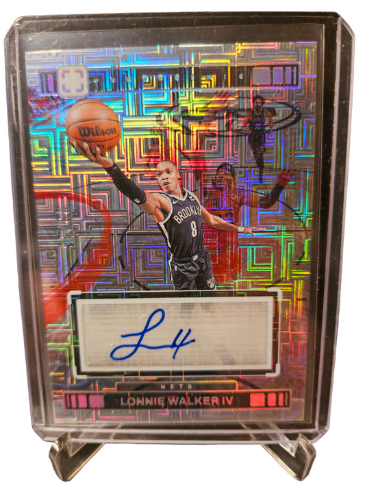 2023-24 Panini Photogenic #VA-LWB Lonnie Walker IV Silver Mojo Autograph