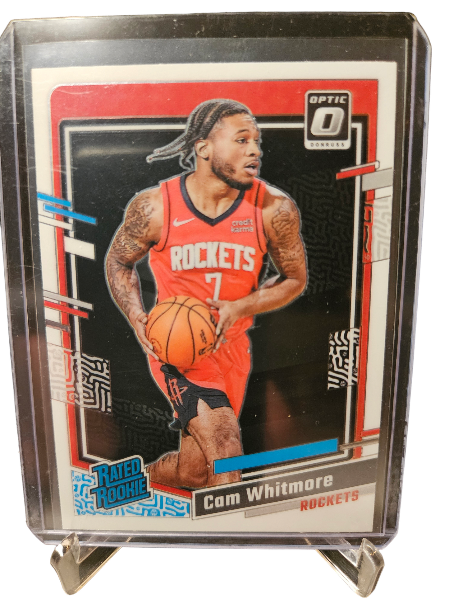 2023-24 Panini Donruss Optic #217 Cam Whitmore Rookie Card