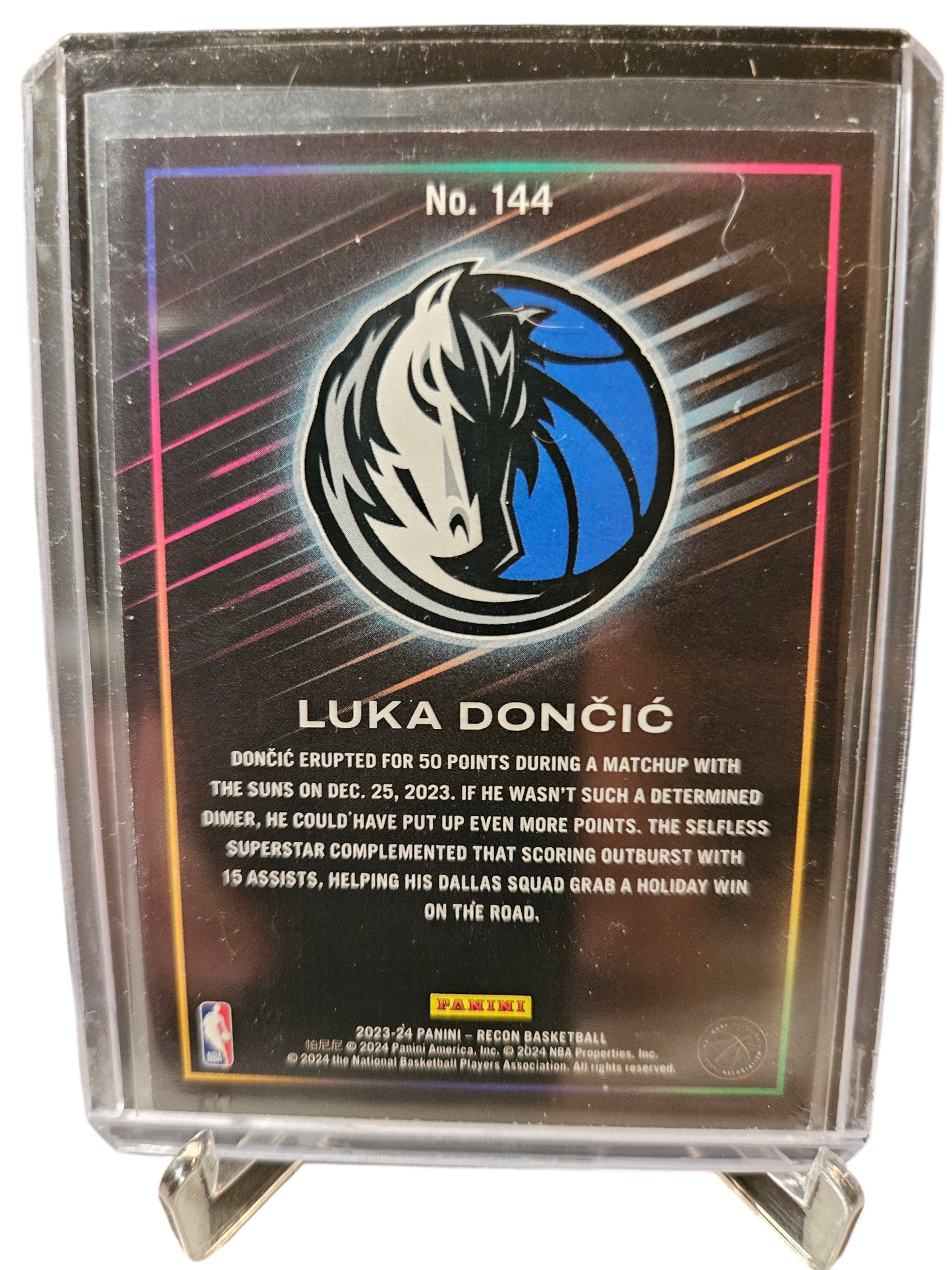 2023-24 Panini Recon #144 Luka Doncic Holo