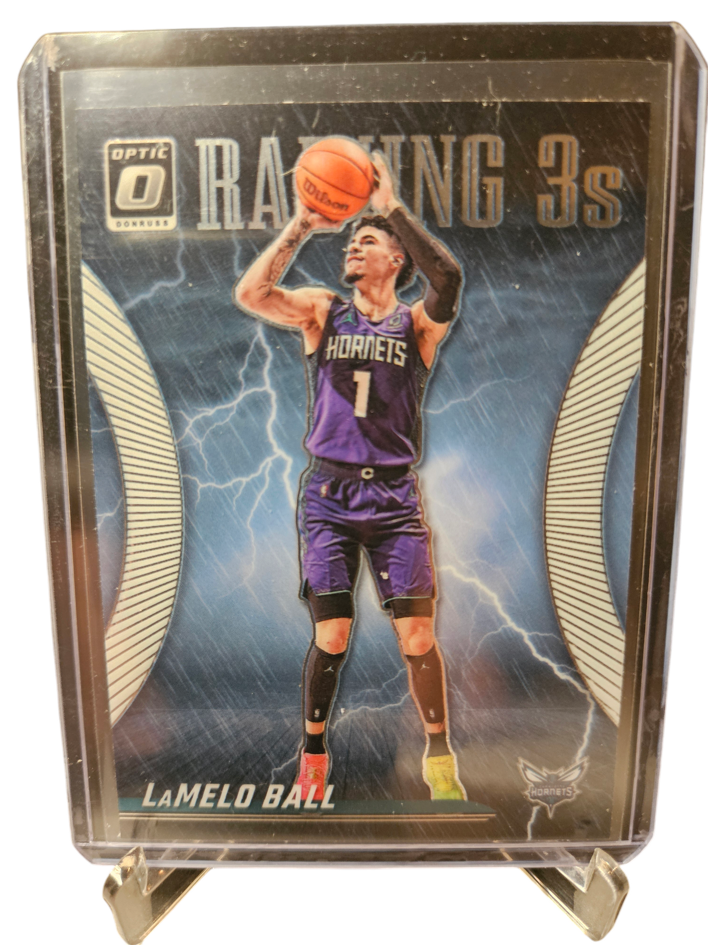 2023-24 Panini Donruss Optic #12 Lamelo Ball Raining 3s