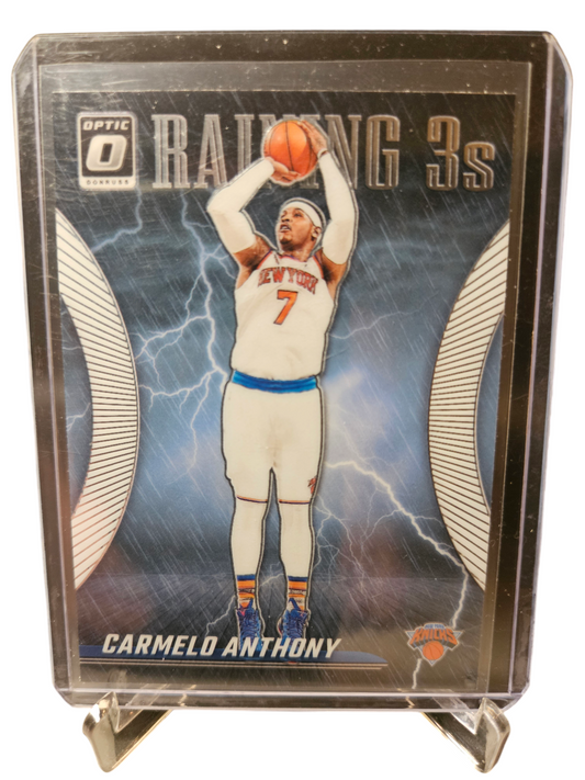 2023-23 Panini Donruss Optic #13 Carmelo Anthony Raining 3s