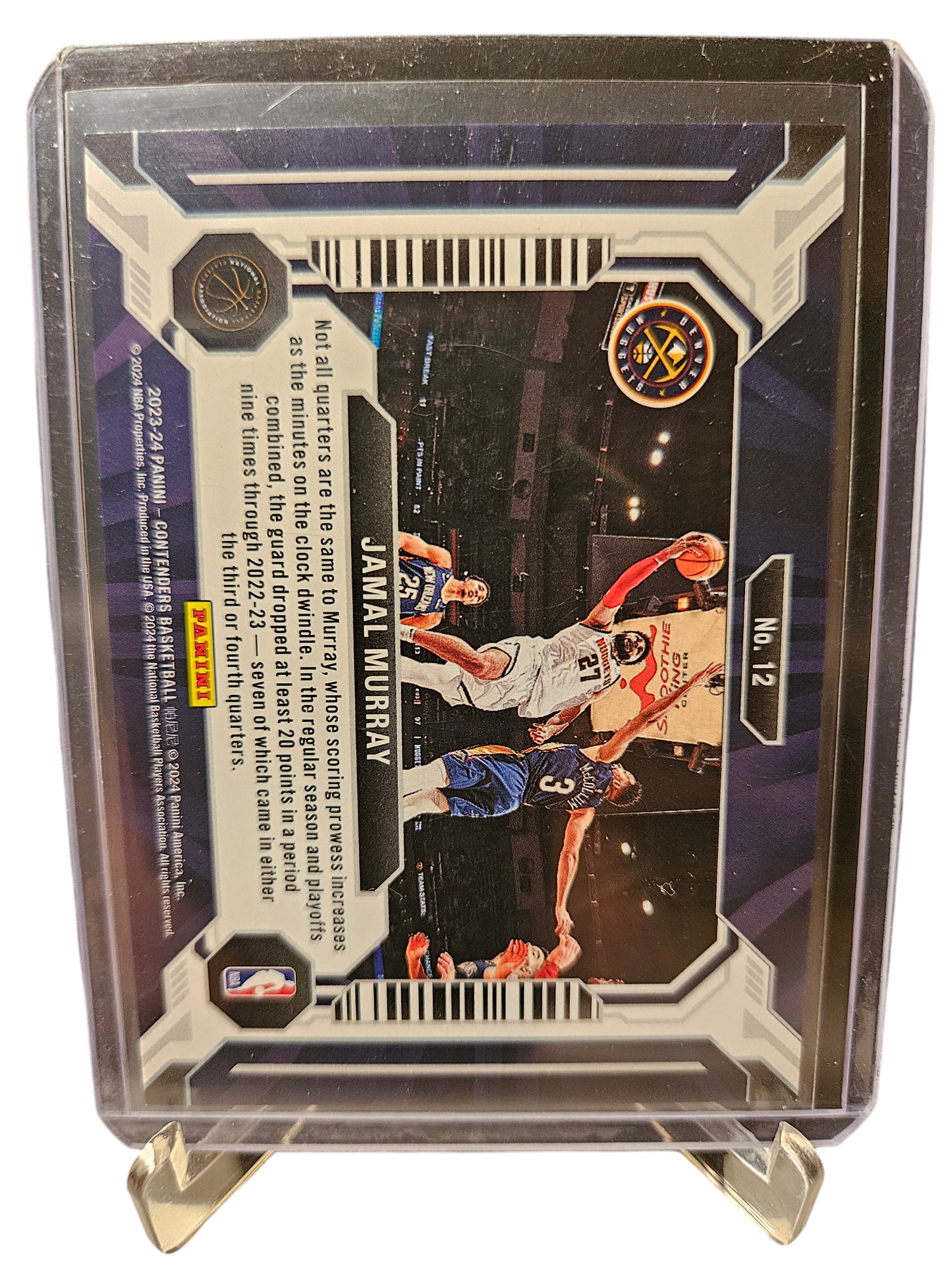 2023-24 Panini Contenders #12 Jamal Murray Suite Shots