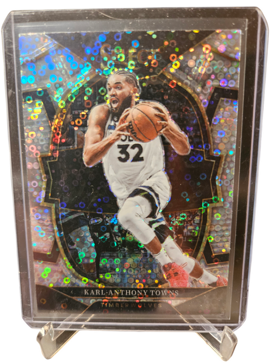 2022-23 Panini Select #12 Karl-Anthony Towns Concourse Disco Prizm