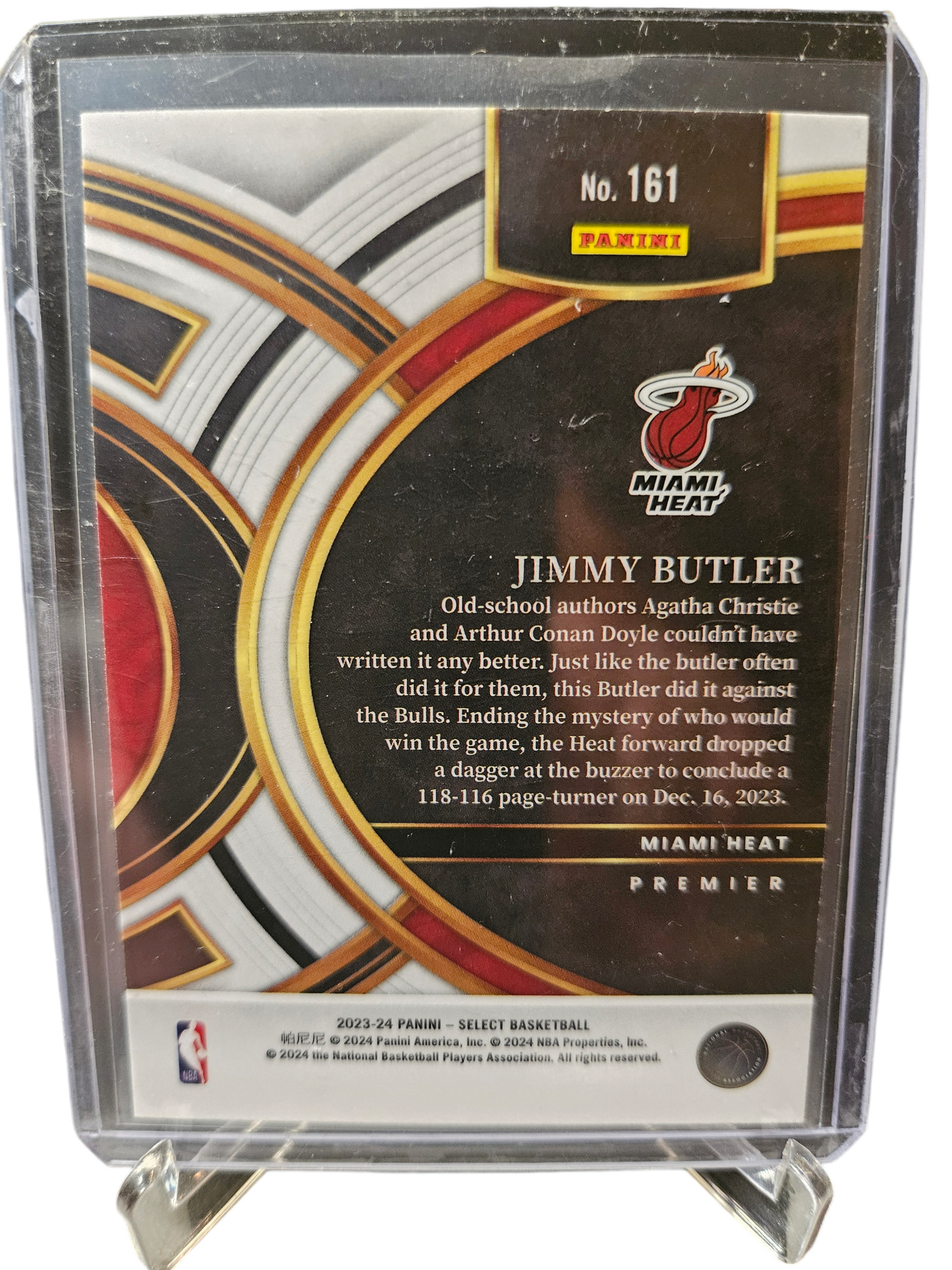 2023-24 Panini Select #161 Jimmy Butler Premier Level