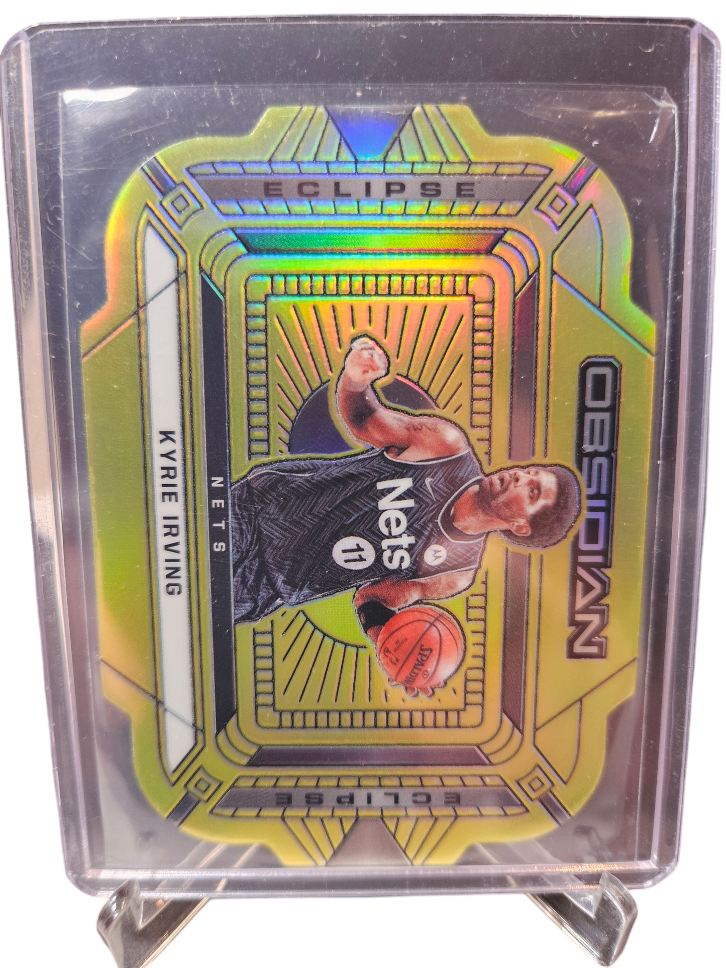 2020-21 Panini Obsidian #4 Kyrie Irving Eclipse