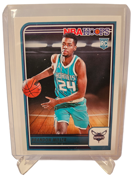 2023-24 Panini Hoops #272 Brandon Miller Rookie Card