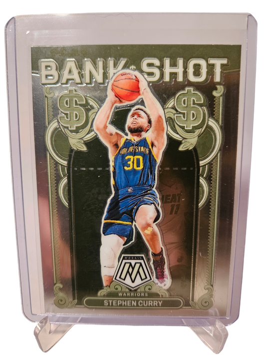 2023-24 Panini Mosaic #4 Stephen Curry Bank Shot