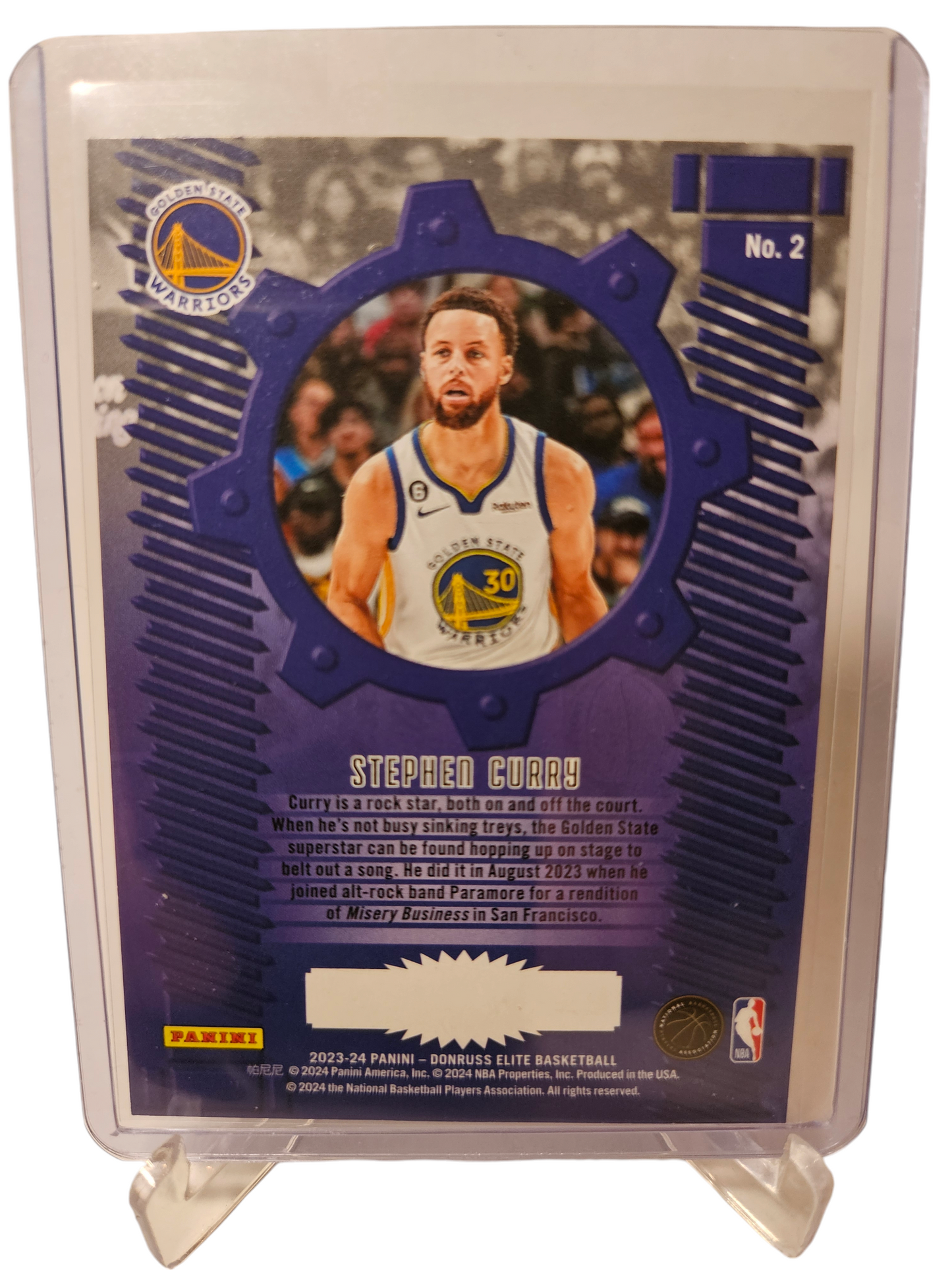 2023-24 Panini Donruss Elite #2 Stephen Curry Craftsman