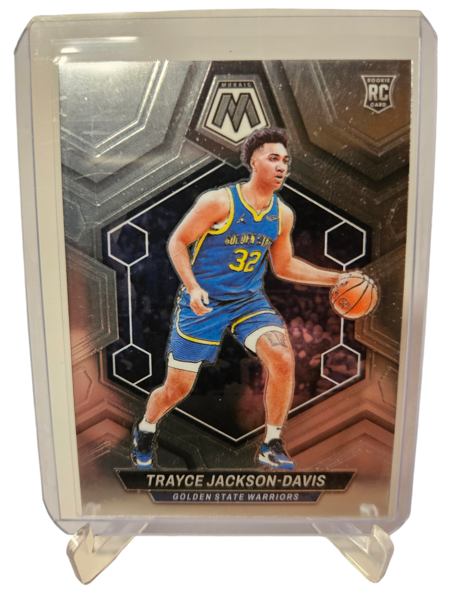 2023-24 Panini Mosaic #205 Trayce Jackson-Davis Rookie Card