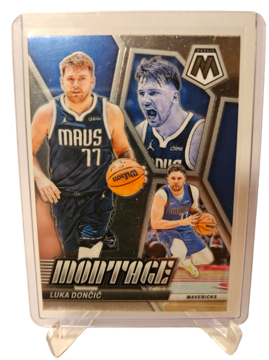 2023-24 Panini Mosaic #5 Luka Doncic Montage