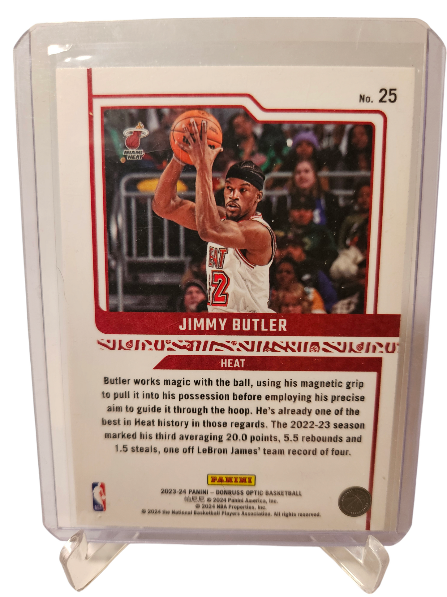 2023-24 Panini Donruss Optic #25 Jimmy Butler Elite Dominators