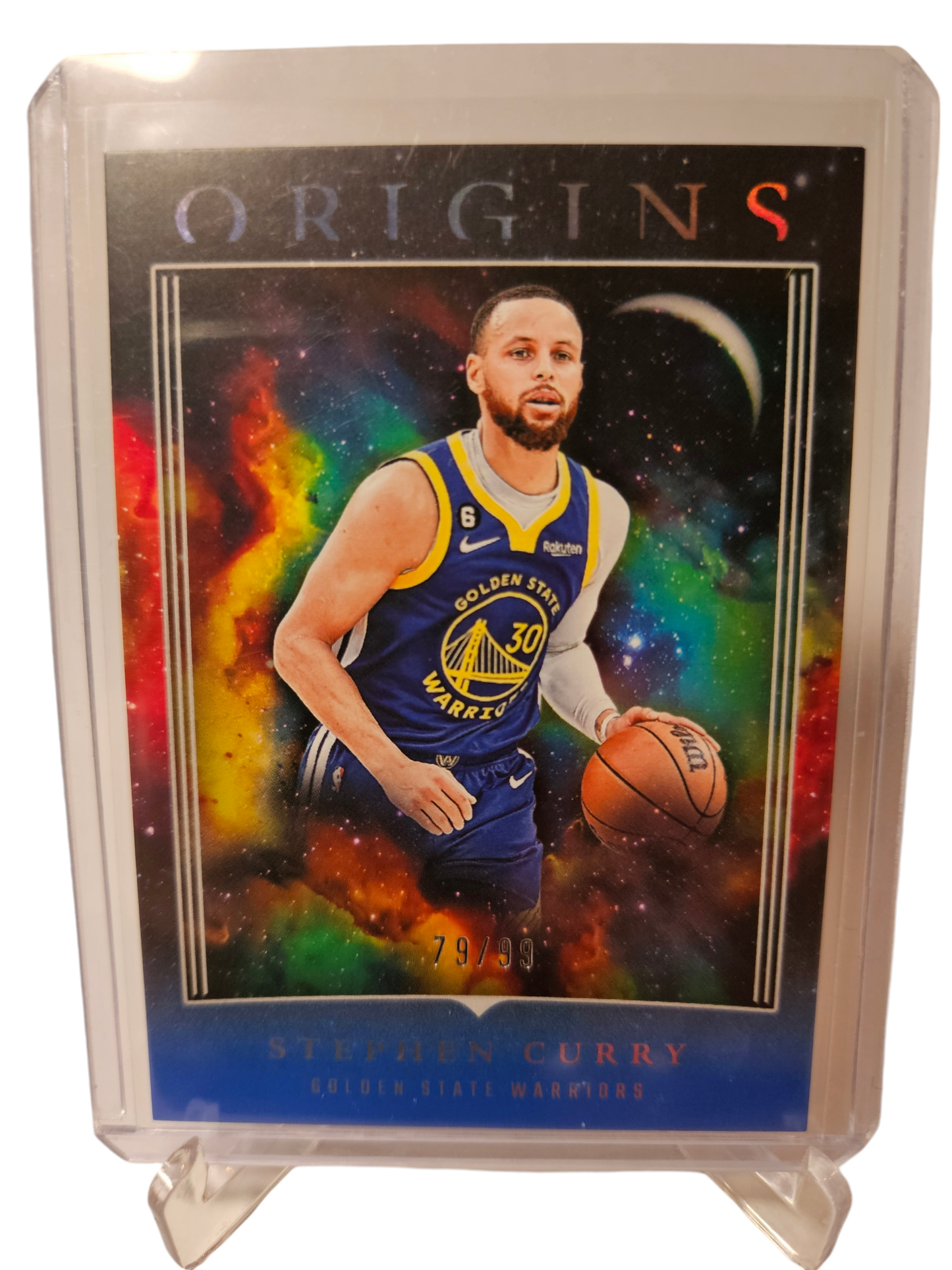 2023-24 Panini Origins #5 Stephen Curry Blue 79/99