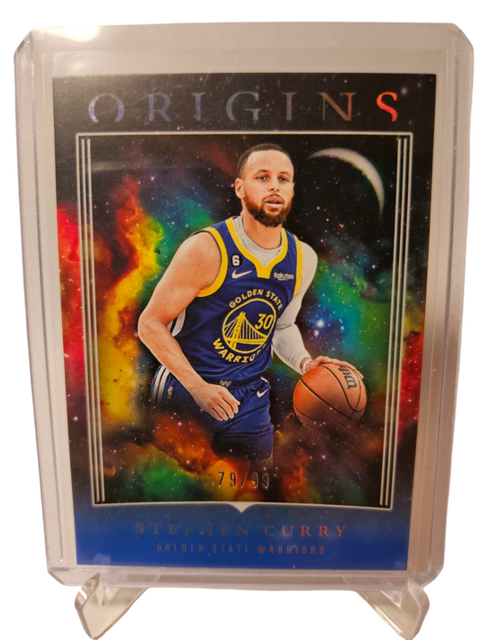 2023-24 Panini Origins #5 Stephen Curry Blue 79/99