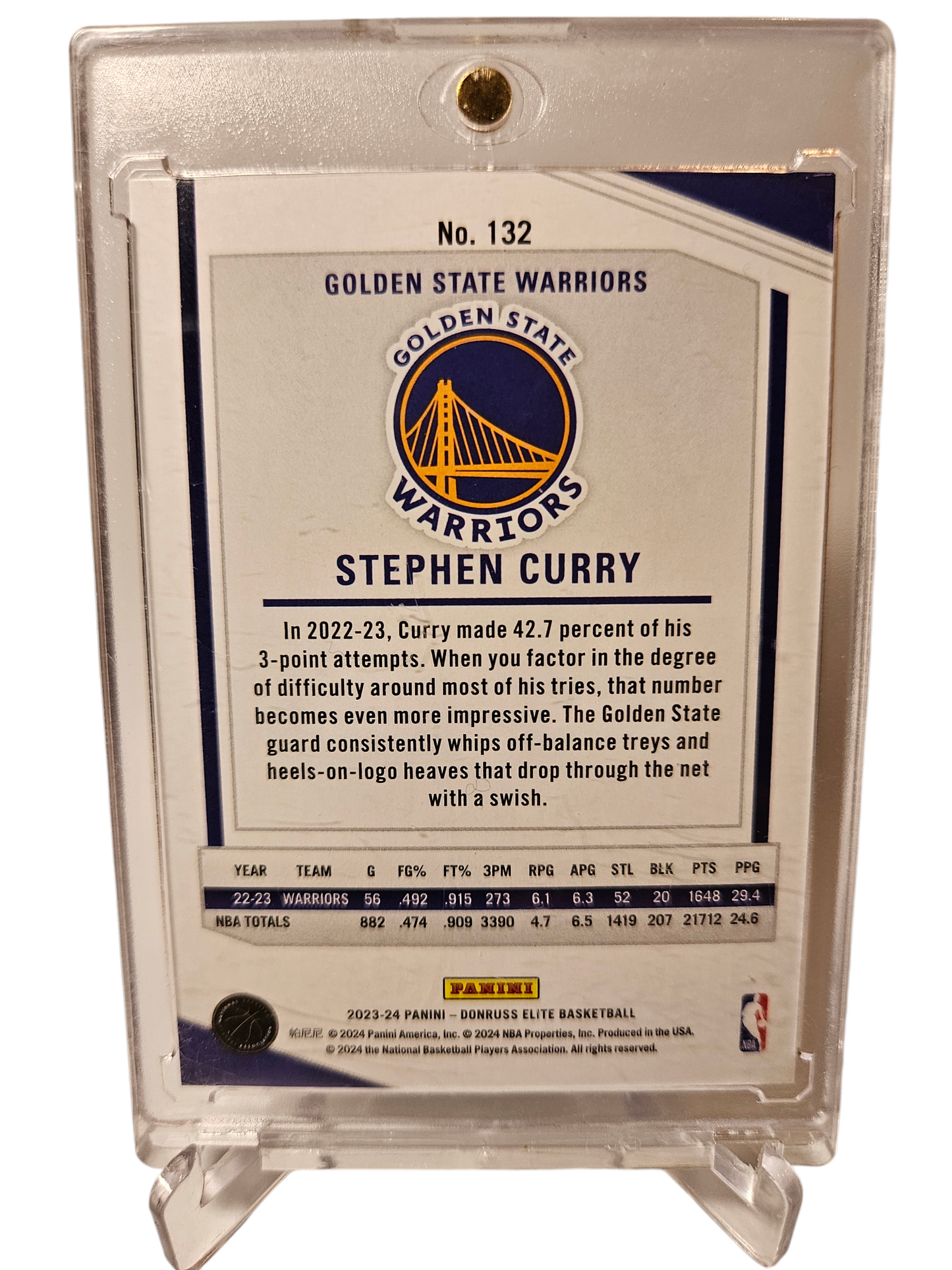 2023-24 Panini Donruss Elite International #132 Stephen Curry Green 12/24