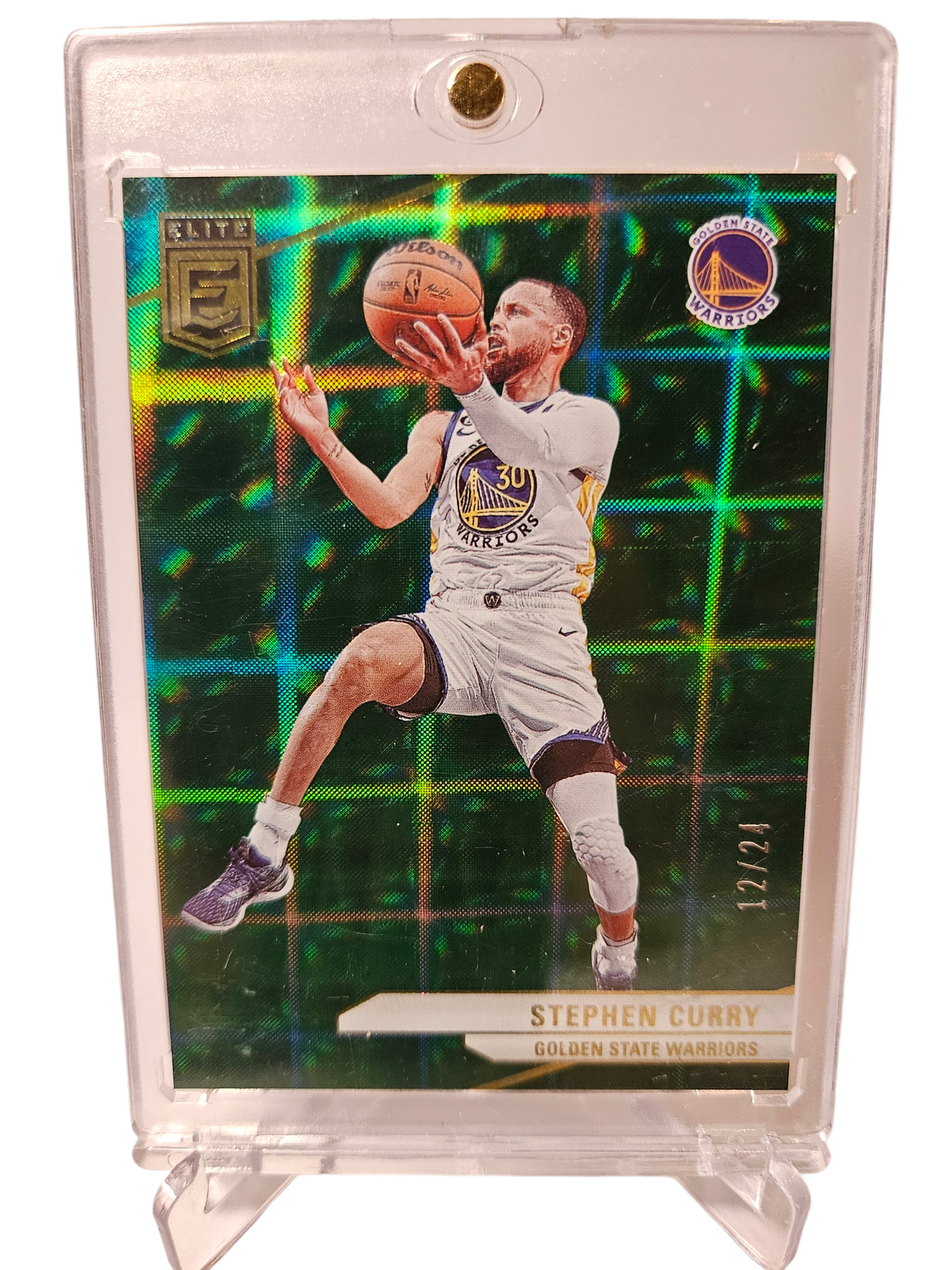 2023-24 Panini Donruss Elite International #132 Stephen Curry Green 12/24