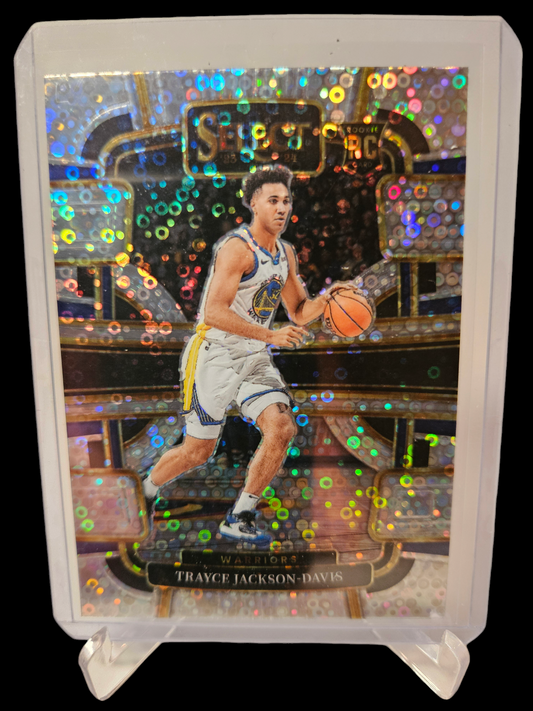 2023-24 Panini Select #183 Trayce Jackson-Davis Rookie Card Concourse Fast Break Prizm