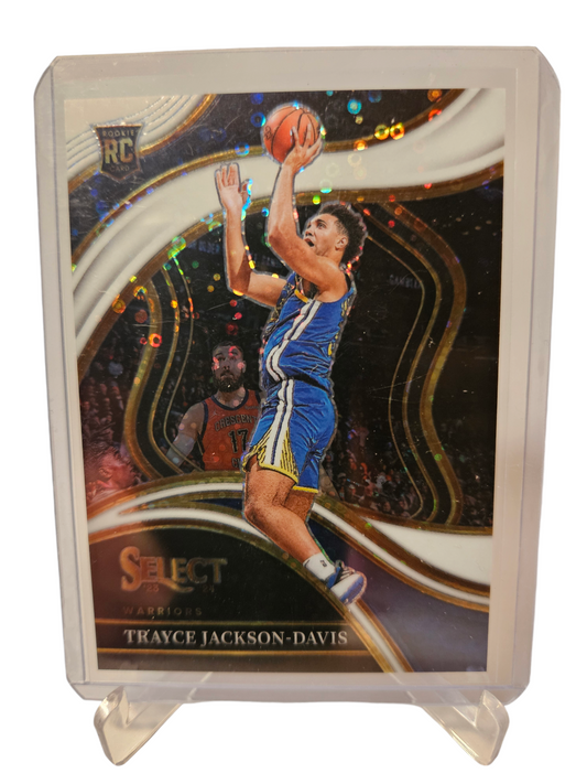 2023-24 Panini Select #278 Trayce Jackson-Davis Rookie Card Courtside Fast Break Prizm 16/76