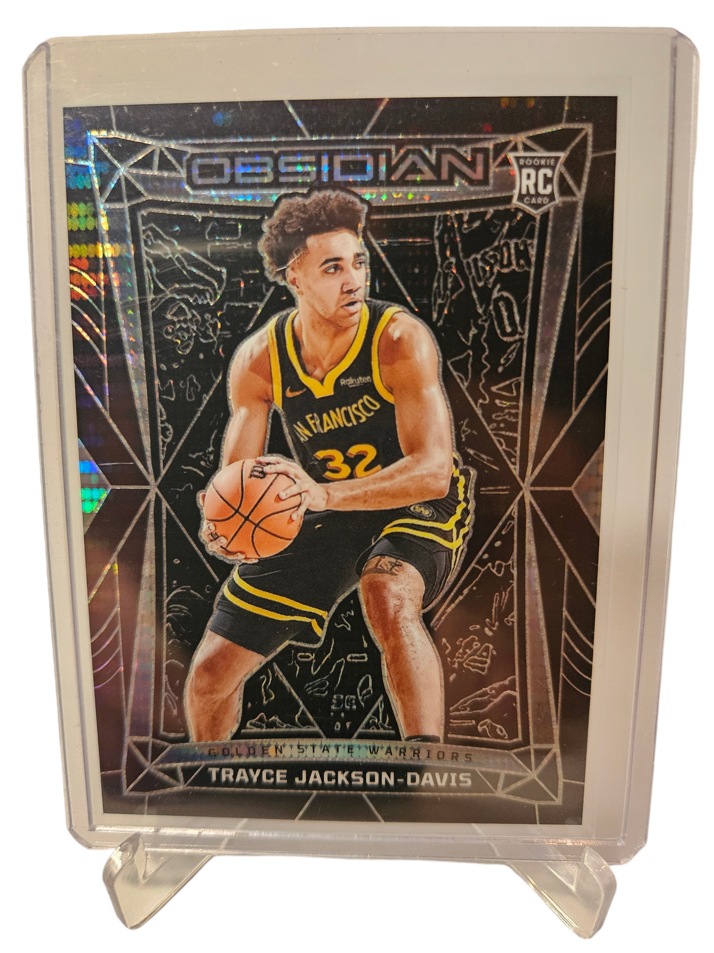 2023-24 Panini Obsidian #50 Trayce Jackson-Davis Rookie Card SP