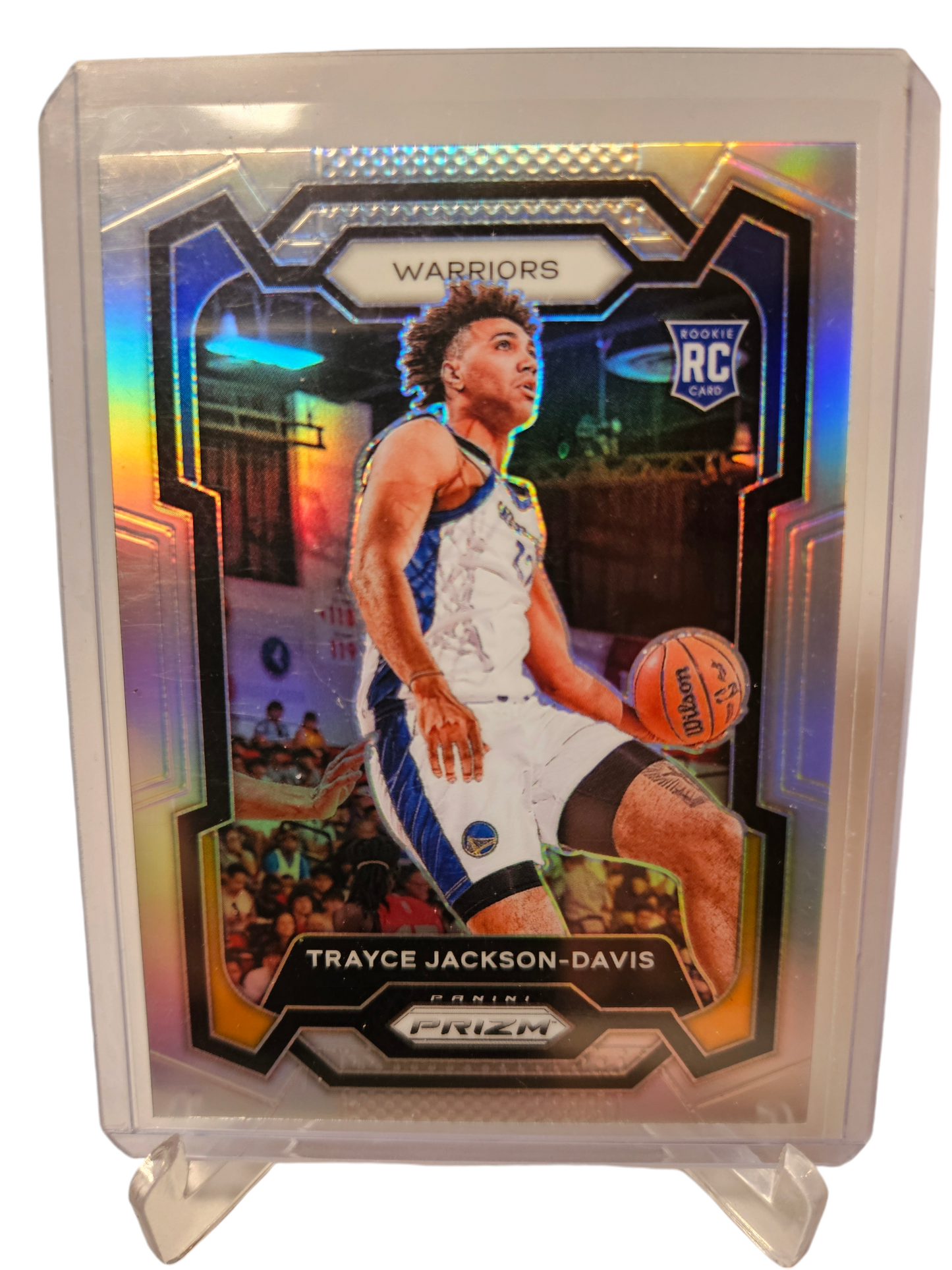 2023-24 Panini Prizm #148 Trayce Jackson-Davis Rookie Card Silver Prizm