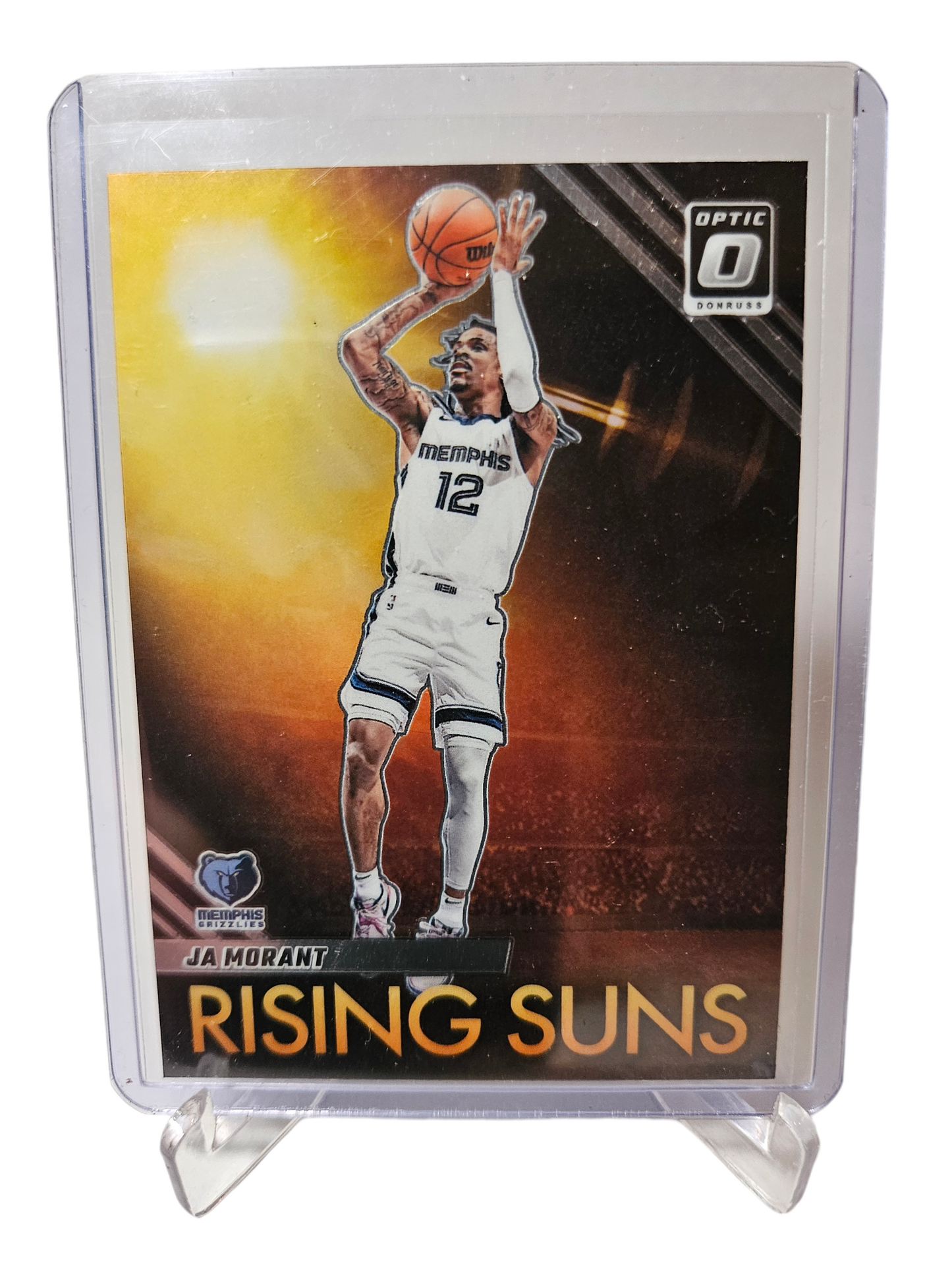 2023-24 Panini Donruss Optic #2 JA Morant Rising Suns