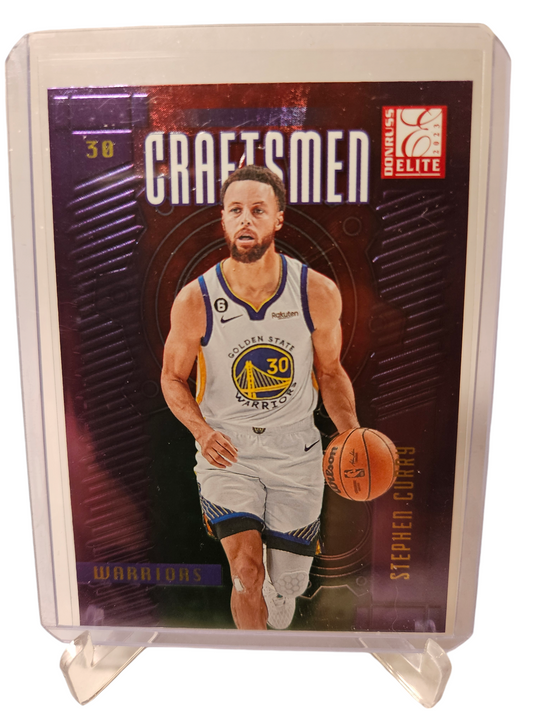 2023-24 Panini Donruss Elite International #2 Stephen Curry Craftsman Red/Green