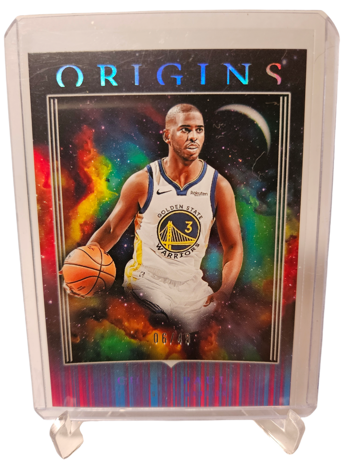 2023-24 Panini Origins #6 Chris Paul Neon 06/49