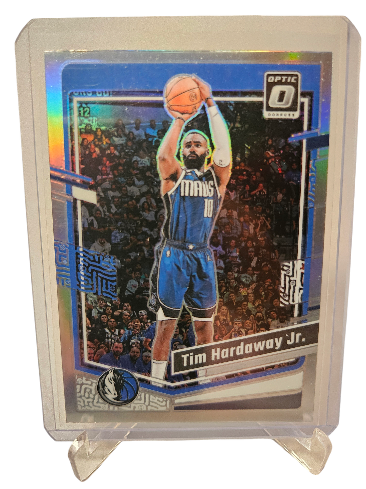 2023-24 Panini Donruss Optic #68 Tim Hardaway JR Silver Holo Prizm