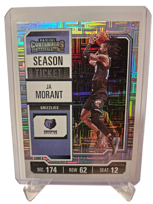 2023-24 Panini Contenders #74 JA Morant Season Ticket