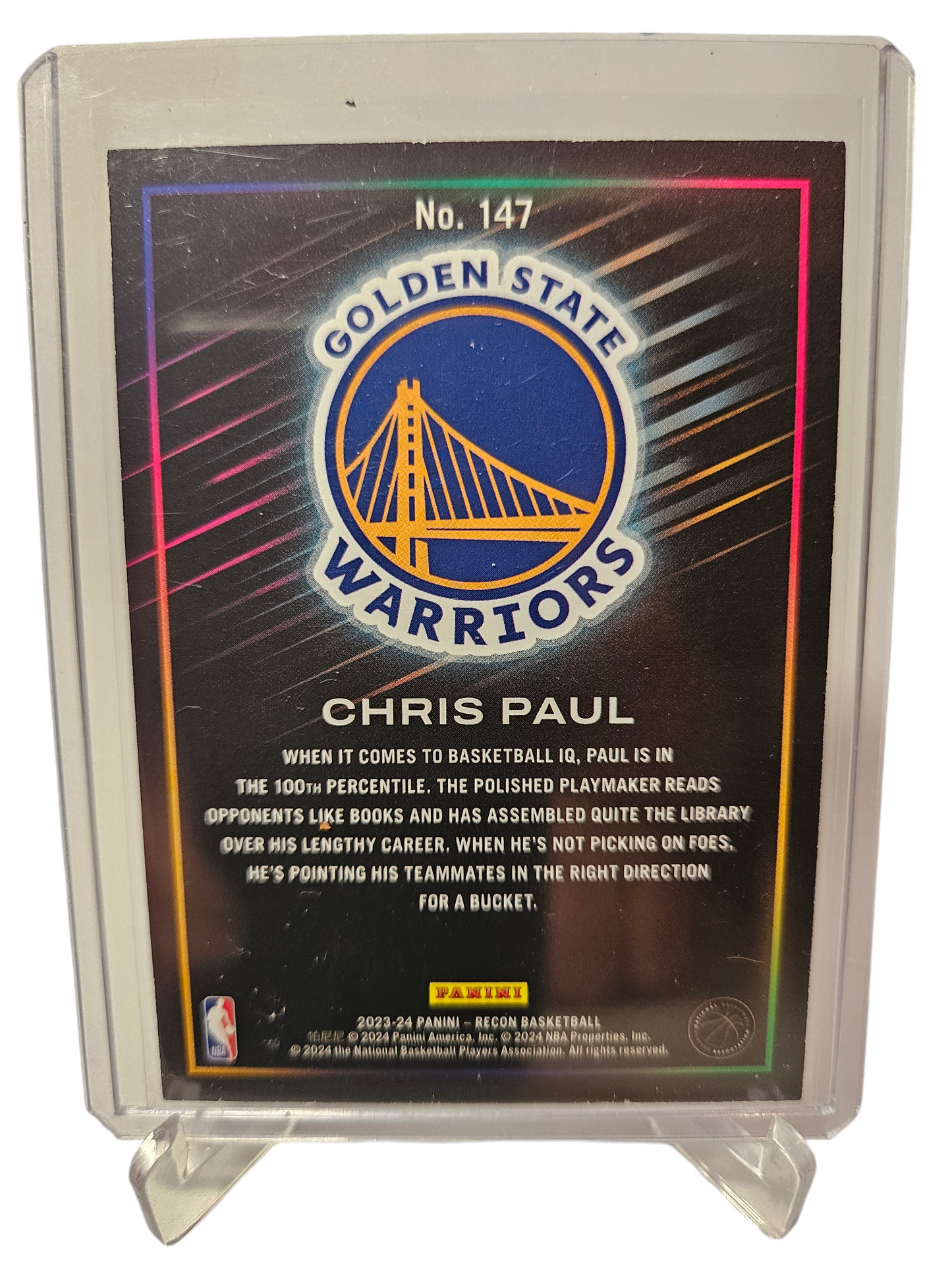 2023-24 Panini Recon #147 Chris Paul Bronze Foil Holo 024/299