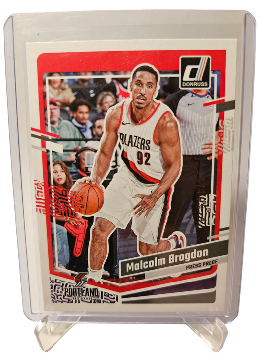 2023-24 Panini Donruss #17 Malcolm Brogdon Press Proof 131/199