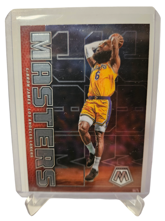 2022-23 Panini Mosaic #1 Lebron James Jam Masters