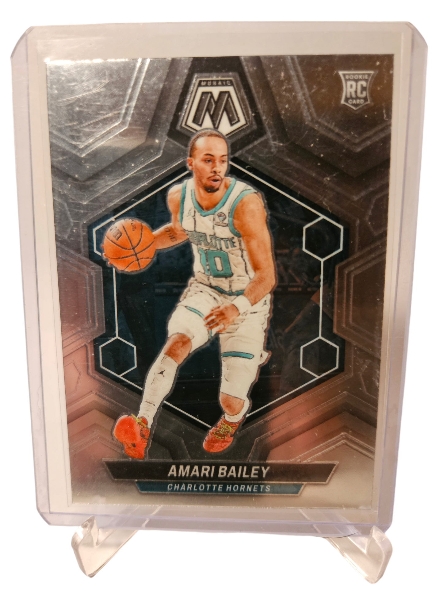 2023-24 Panini Mosaic #231 Amari Bailey Rookie Card