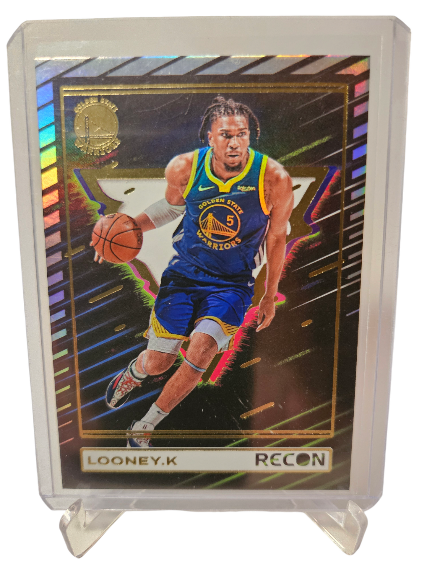 2023-24 Panini Recon #145 Kevin Looney Silver Holo