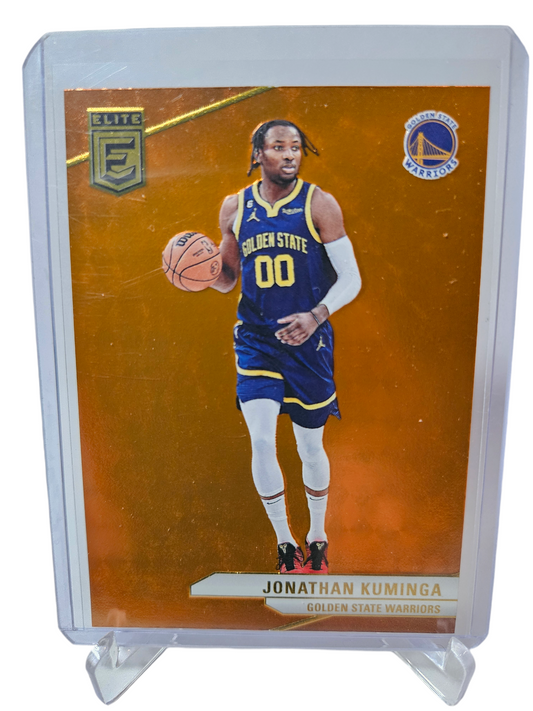 2023-24 Panini Donruss Elite #60 Jonathan Kuminga Elite Orange