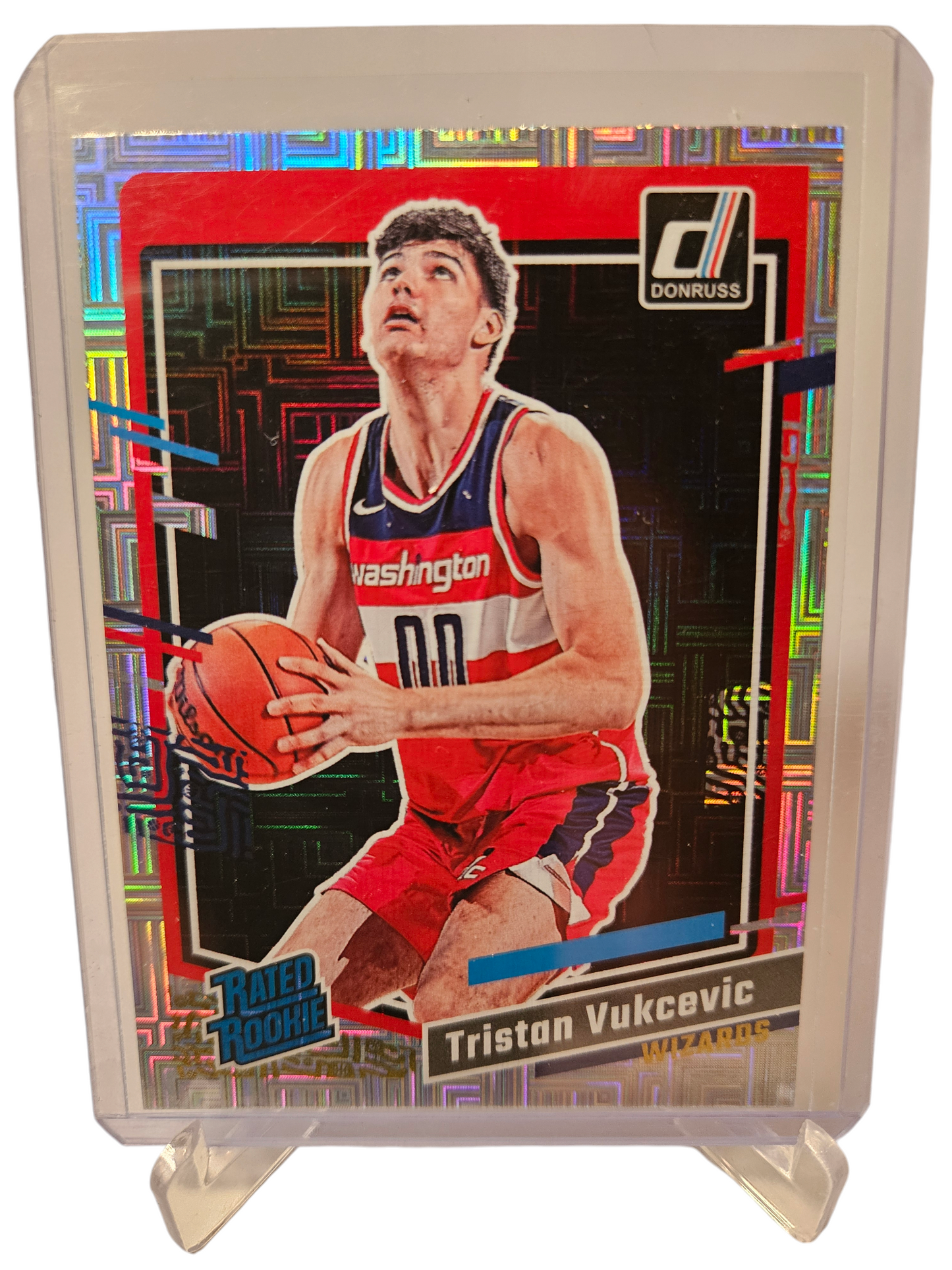 2023-24 Panini Donruss #230 Tristan Vukcevic Rookie Card Rated Rookie Choice