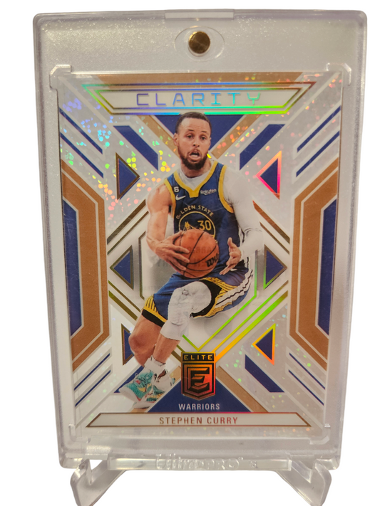 2023-24 Panini Donruss Elite International #4 Stephen Curry Clarity Gold 09/10