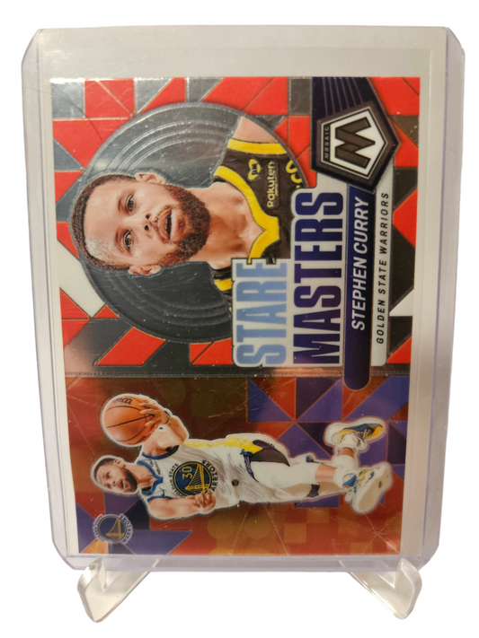 2023-24 Panini Mosaic #18 Stephen Curry Stare Masters