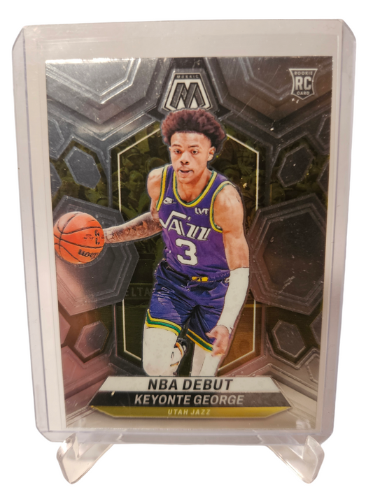 2023-24 Panini Mosaic #251 Keyonte George Rookie Card NBA Debut