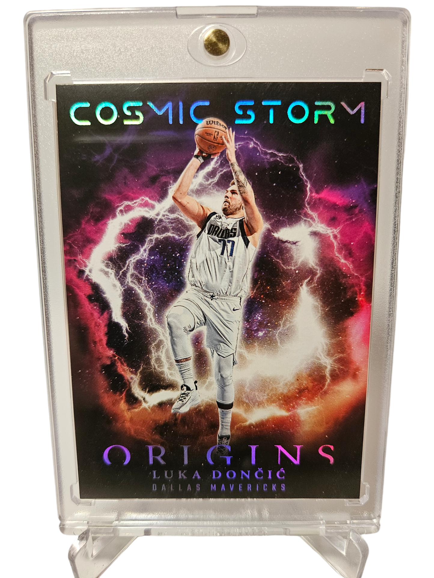 2023-24 Panini Origins #8 Luka Doncic Cosmic Storm