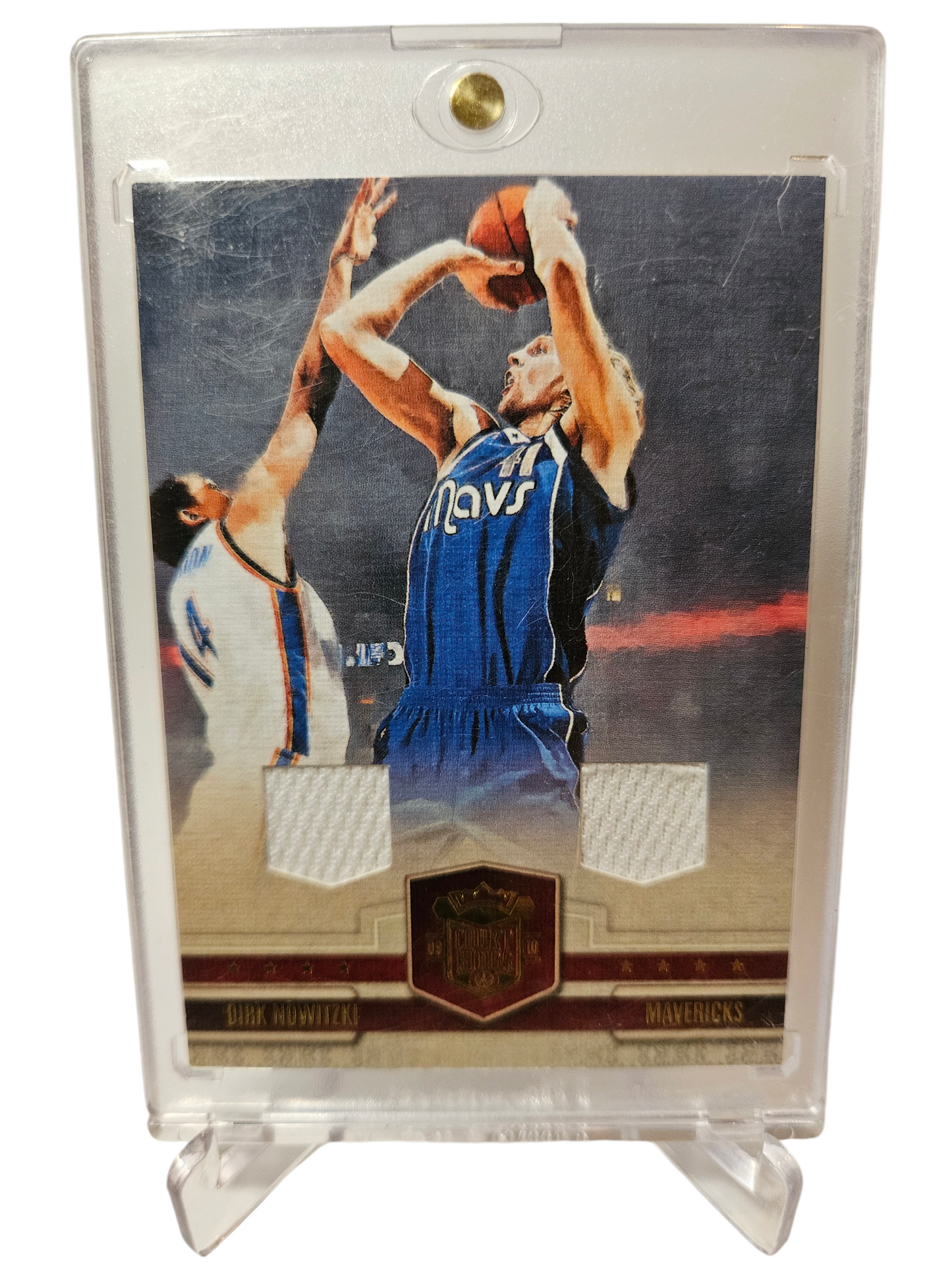 2009-10 Panini Court Kings #17 Dirk Nowitzki Game Worn Patches 128/149