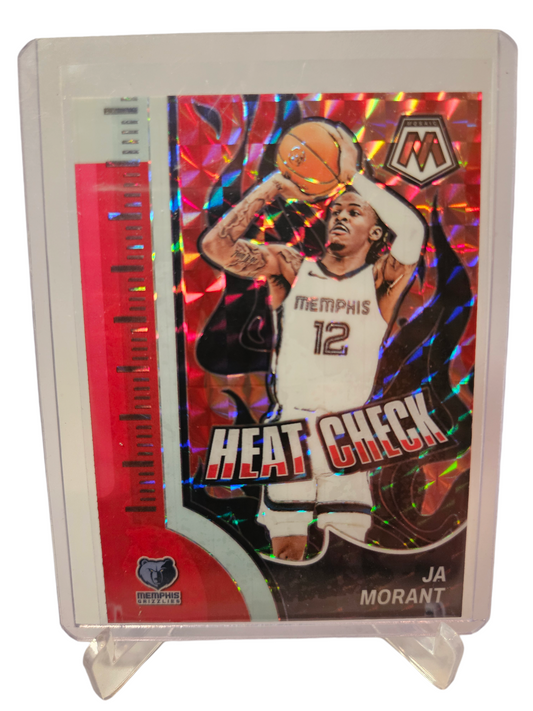 2023-24 Panini Mosaic #9 JA Morant Heat Check Mosaic Prizm SP